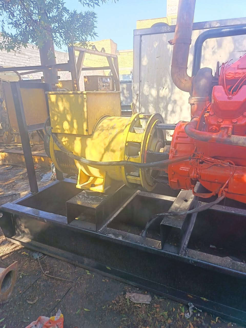 سلام عليكم
مولده سكانيه صفر ١٥ هستوه مجفتة سايس عشرين
توليد ٣٥٠ انجه بلادي راديتر ١٤٠
مكانه نجف السعر ٩٥
لاستفسار ***********
