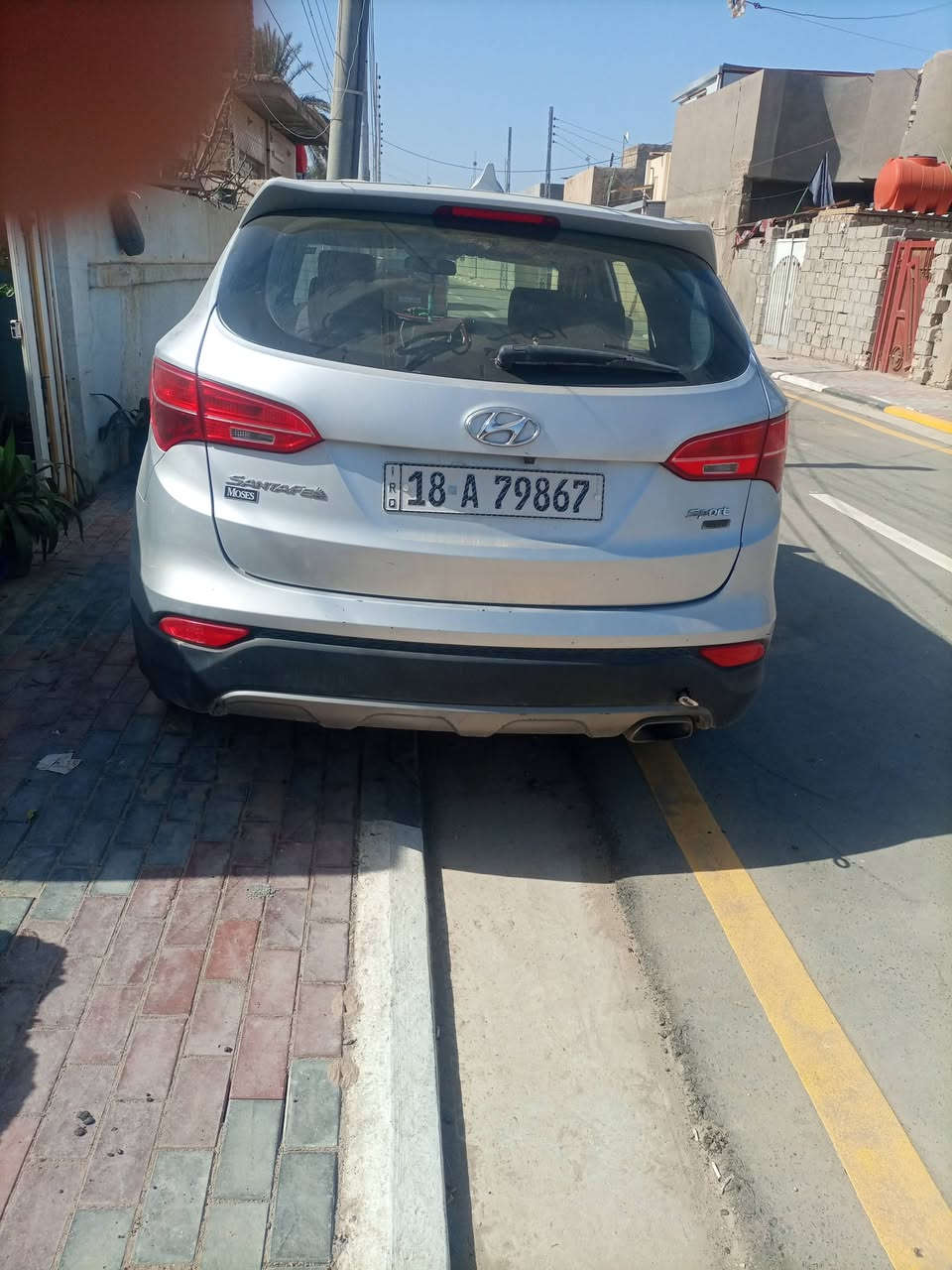 سنتافي وارد امريكي للبيع ٤اسلندر موديل ١٥مكان السياره كريلاء رقم الهاتف ***********باسمي السياره جاهزه
