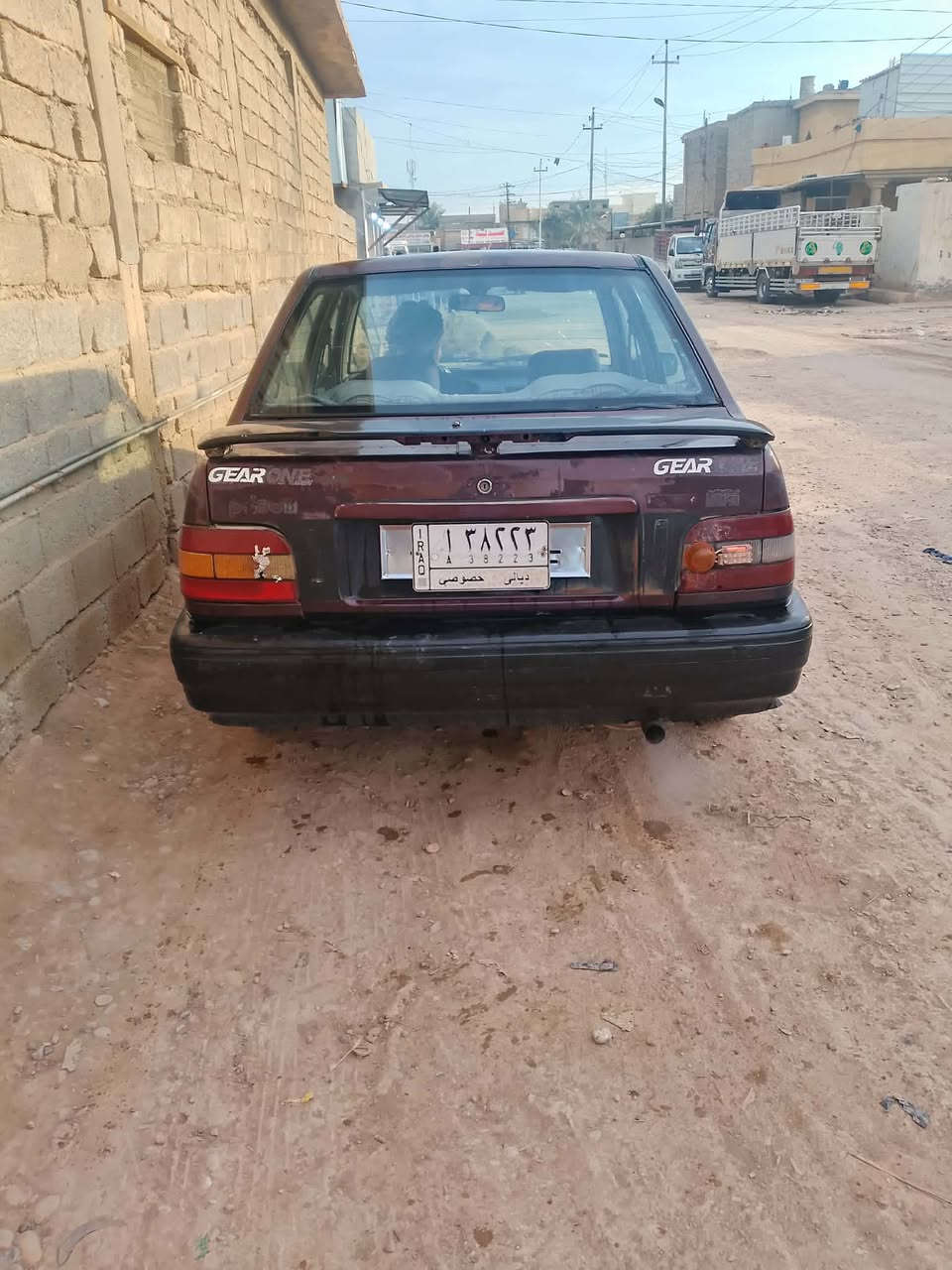 السلام عليكم
كيه برايد للبيع مديل 1993 كير اوتماتيك تخم تاير السنويه لل 2027 السياره خير من الله  العنوان ديالى بعقوبة المفرق السعر 21 وبيها مجال للاستفسار اتصل ع الرقم ‭٠٧٧٢ ٣١٠ ٣٨٦٦‬
