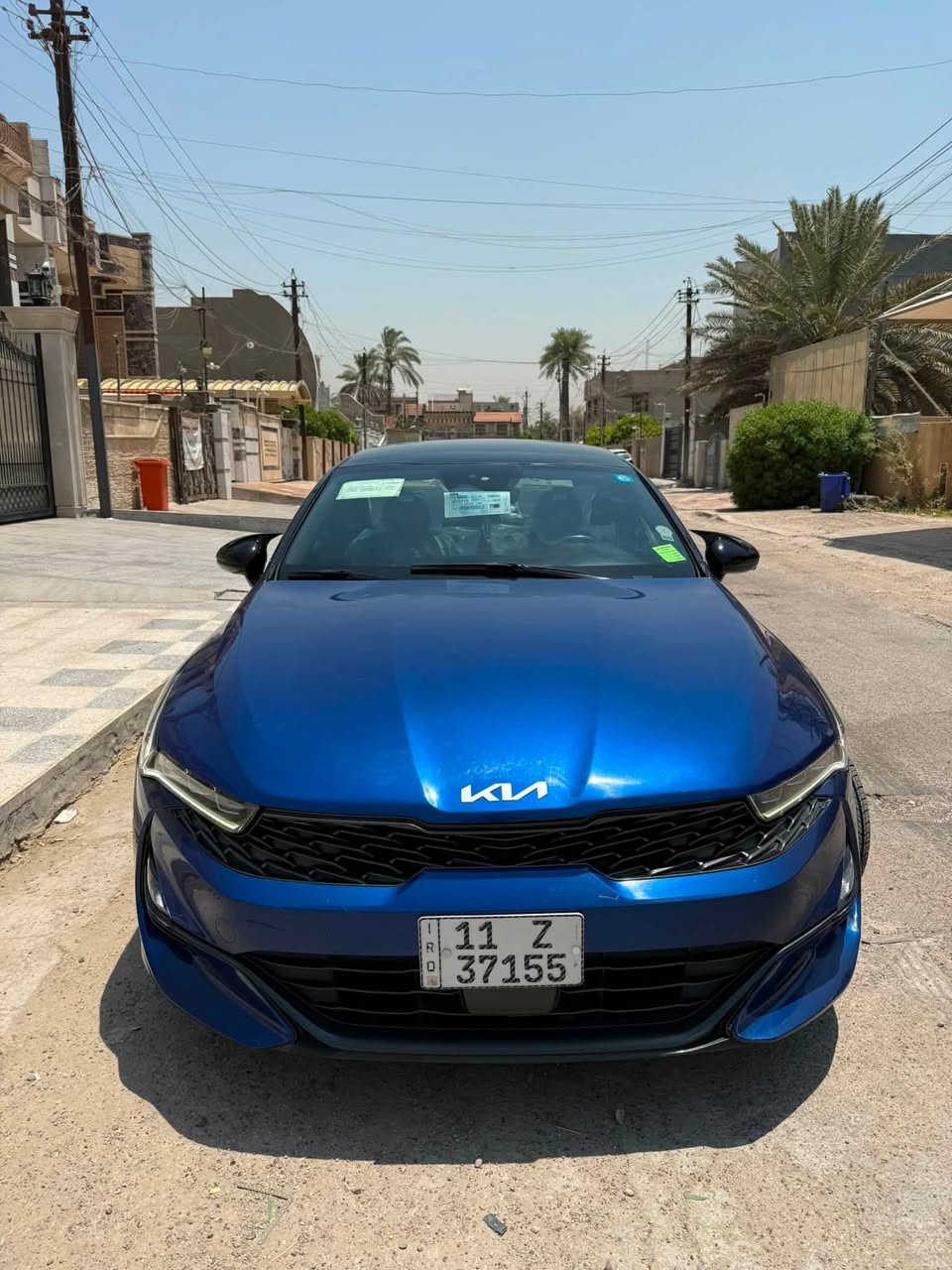 السلام عليكم
للبيع كيا K5  جيتي لاين  2023اعلى فئه وارد امريكي بيهه صبغ صفحه السايق وربع بنيد ورقم الشاصي مرفق معا الصور السياره جديده بمعنى الكلمه جاهزه من كلشي  ماشيه 39 فول مواصفات واحد على واحد رقم بغداد بسمي السعر 148مكاني بغداد الجديدة حي المعلمين للستفسار الاتصال***********
