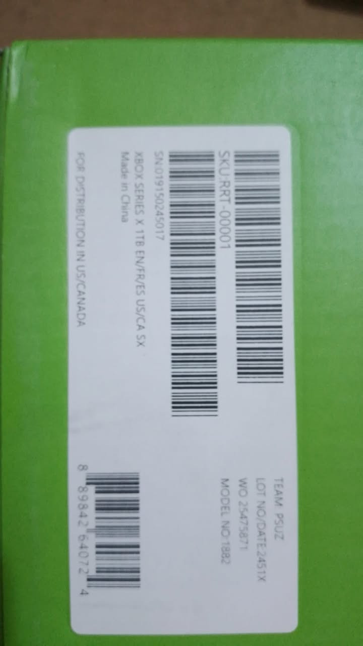 اكس بوكس سيريس اكس جديد كبس شركة ممستخدم


**إذا كنت صاحب هذا الإعلان وتريد حذفه لأي سبب، رجاءا أرسل رسالة إلى الدعم الفني**