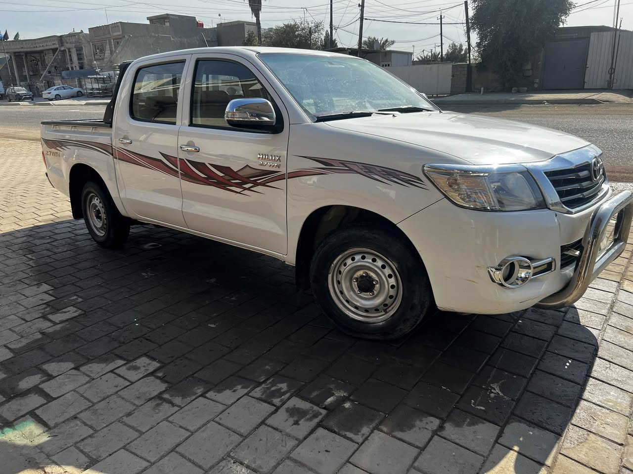 سلام عليكم بيكب موديل ٢٠١٤ ساز سياره بلاديه بدون صبغ محرك كير شركه مابيه صبغ بيه طختين شبر. على وضعه بس ابرد فقط ماشيه ٢٤٠ محرك لاتنقيص. ولا تبخير تخم تاير  رقم بغداد بسمي. عنوان بغداد سعر٢٢٠ محال بسيط ***********
