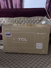 شاشه حجم 43 ضمان 3 سنوات استخدام 3 اشهر فقط فول مواصفات الاتصال. 07718...