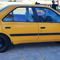 سياره بيجو 405 موديل 2015 رقم بغداد الجديد السياره مصفره هيئه وغرامات ...