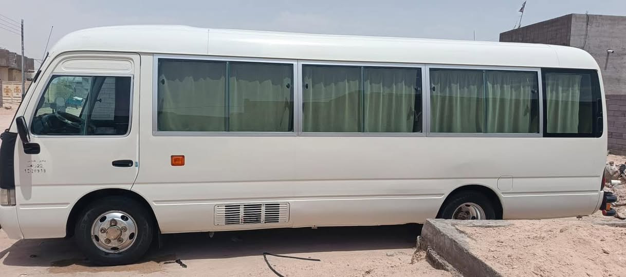 سياره كوستر لبيع مديل 14
رقم سلمانيه سياره كفاله 
كير مكيينه  كسن كفاله ماعده صبغ الزرك
لمكان البصره ***********
