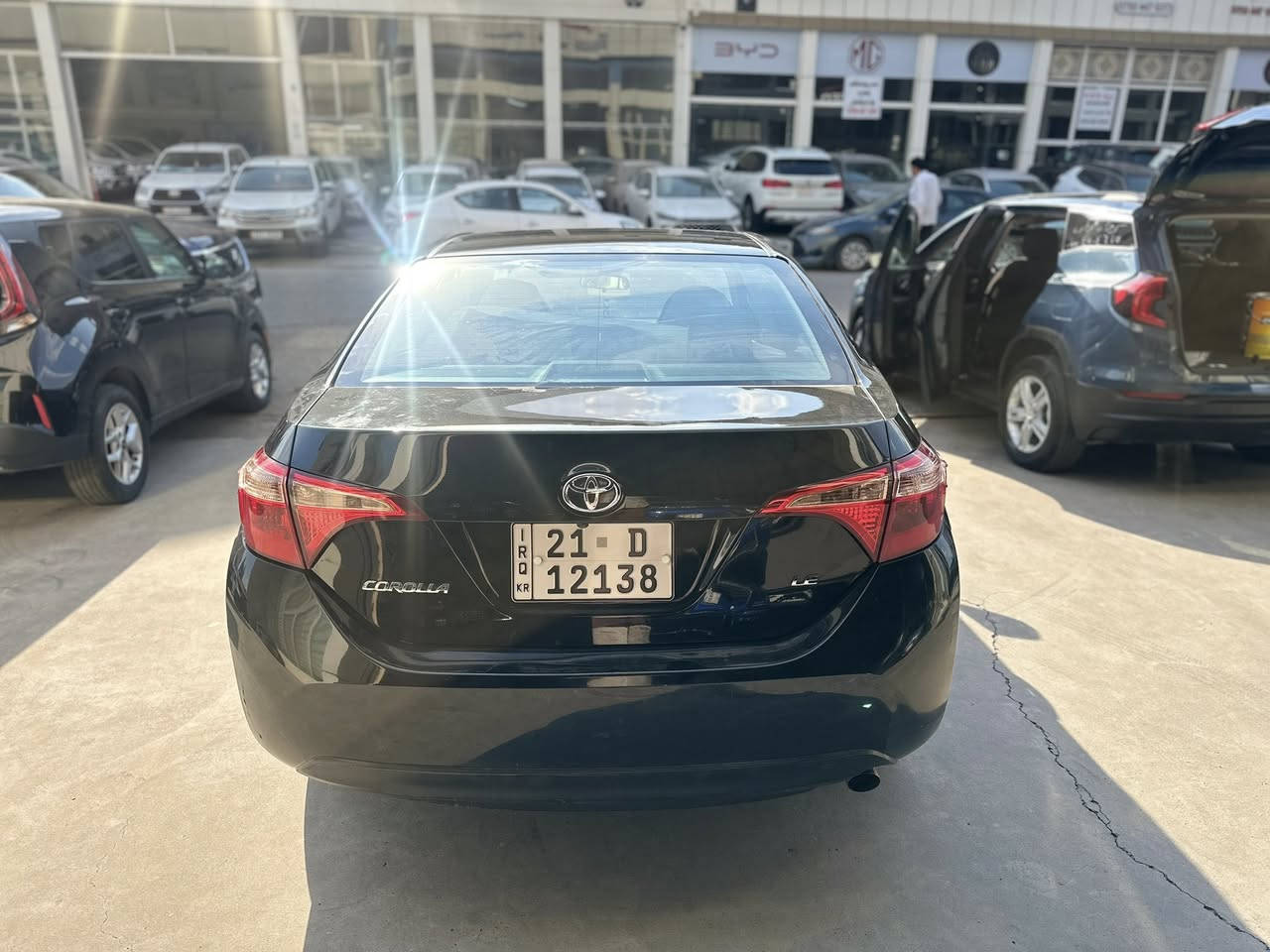 Corolla 2018 LE
جملغ و باب خلفي صبغ 
بدون دواخل 
بدون ايرباك 
تحويل و وكالة ب شرط
120$و مجال 
واتساب:***********
مكان سيارة اربيل شارع ١٠٠م

