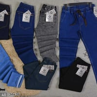 بجايم بنطلون • أسود رصاصي • مقاس ٣٢-٤٢