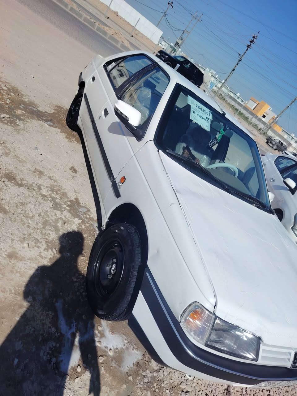 السلام عليكم بيجو ٤٠٥   2009 رقم نجف نكليزي مداور ثاني يوم سياره حلوه نضيفه بيها قطعتين السعر ٣٢ بيها مجال قليل مكاني نجف الاتصال ***********
