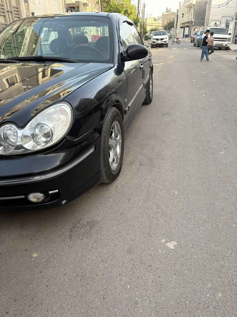 السلام عليكم
سوناتا وفود موديل 2002 وارد امريكي حادث جاملغ الخلفي بدون دواخل محرك v6 فول مواصفات فتحه كشنات جلد كهرباء كروز سرعه شاشه كامره  تخم تاير جديد صدر نضيف تندفئه تبريد منظومه تبريد جديده اي نقص مابيها عده الفتحه واكف الماطور للبيع فقط بدون مراوس وبدون قسط  وارجو المعذره راح اقفل التعليقات بسبب بعض ضعفاء النفوس السعر 60 وبيها مجال مكاني بغداد  للاستفسار الاتصال على الرقم ***********
