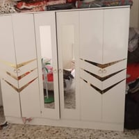 غرفه نوم 5 قطع وياها دوشك وجربايه صوميه تفصال مفصليها غساله13 كيلو تغس...