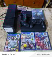 بلي 4سلم بل جيس لا مفتوح لا مصلح كرتونته وياه جهاز حمايه ويا جوستاكت ث...