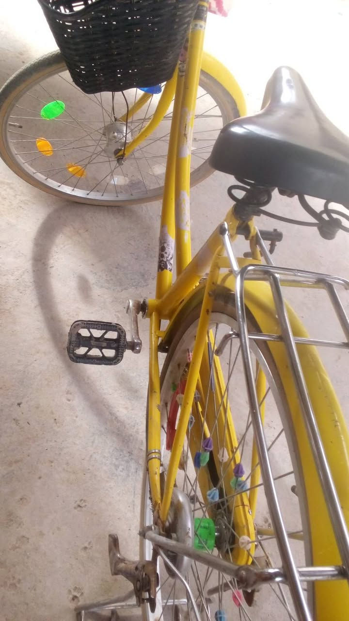 السلام عليكم بايسكل للبيع البايسكل نضيف ما بي اي شي بركيات كاملات مكاني بغداد حي اور للاستفسار ***********واتساب فقط
