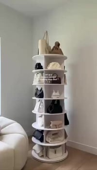 خزانة احذية دوارة • ١٦٠×٦٠سم • ٧ طبقات