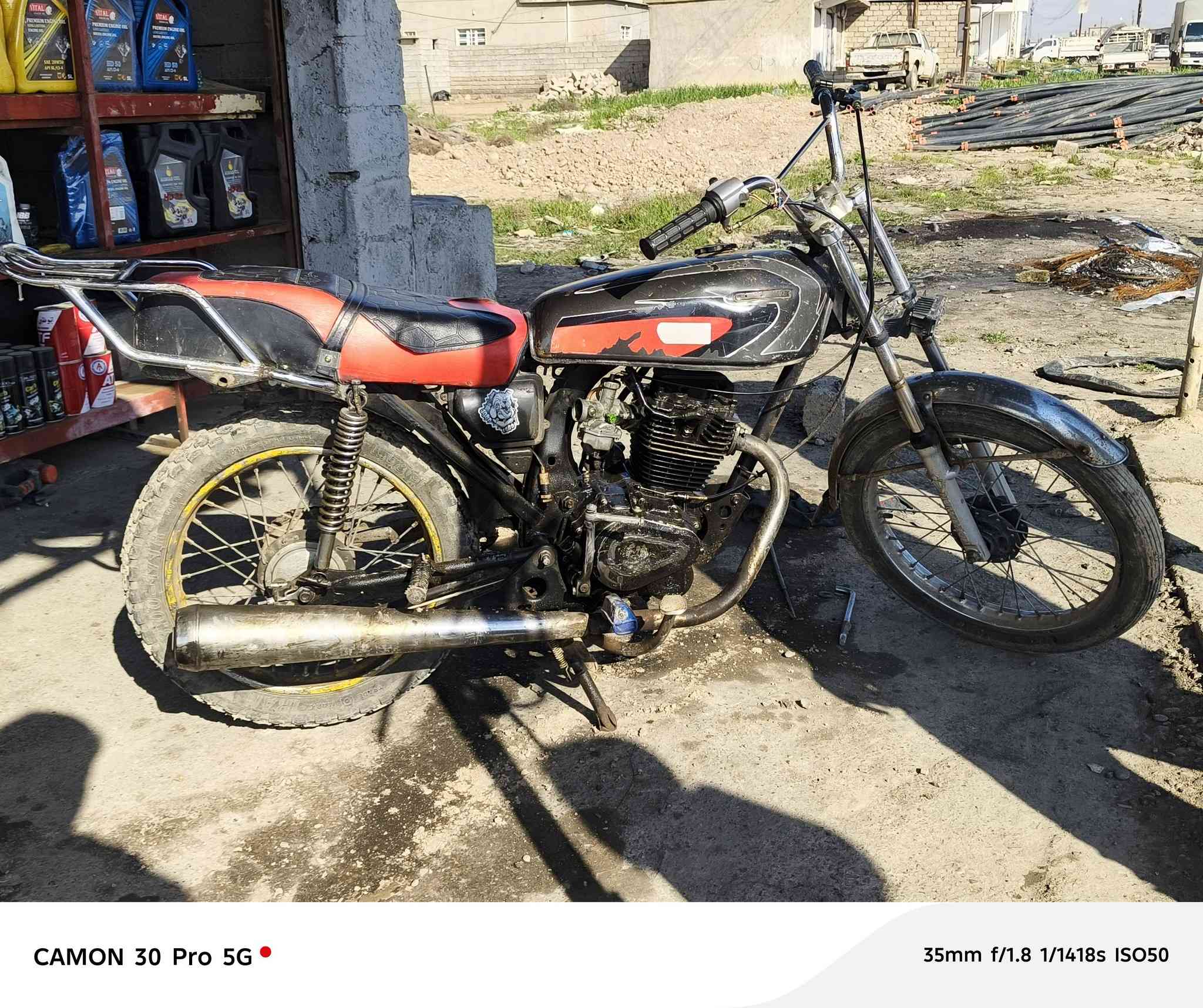 ماطور بارت محرك200 الشاصي19 فقط عايزو بستم السعر 100 وبي مجال


**إذا كنت صاحب هذا الإعلان وتريد حذفه لأي سبب، رجاءا أرسل رسالة إلى الدعم الفني**