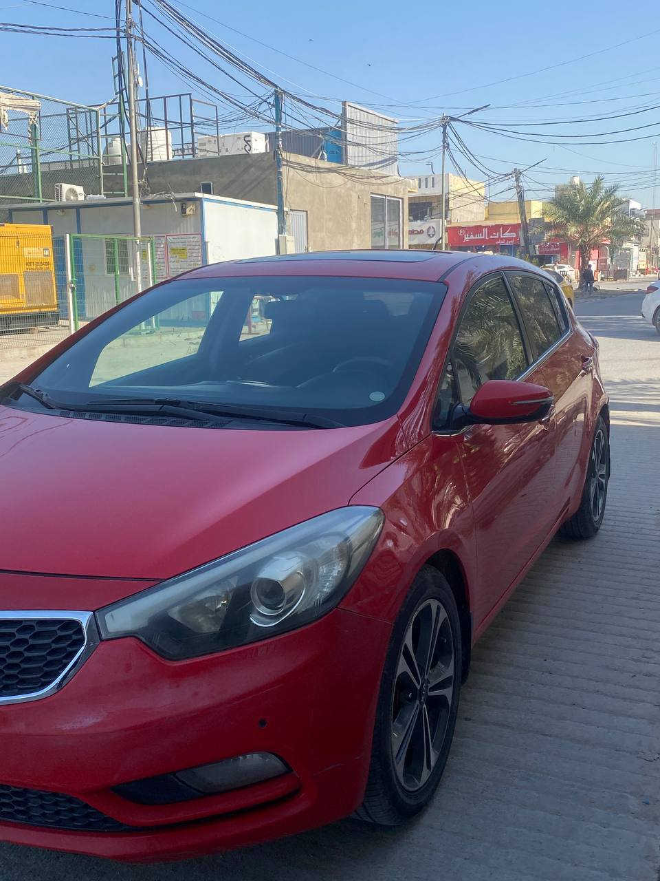 للبيع سيراتو 2014
مكفولة 
وارد كوري 
محرك 1600
السعر 103
مكان النجف
*********** مكلف بلنشر
