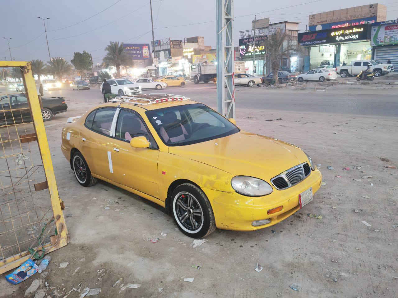 دايو لكنزا مديل 2000كير مكينه خير من الله  حداديه وصط تبريد جاهز سعر البيع 22 ورقه وبيه مجال العنوان نجف موبايل ***********
