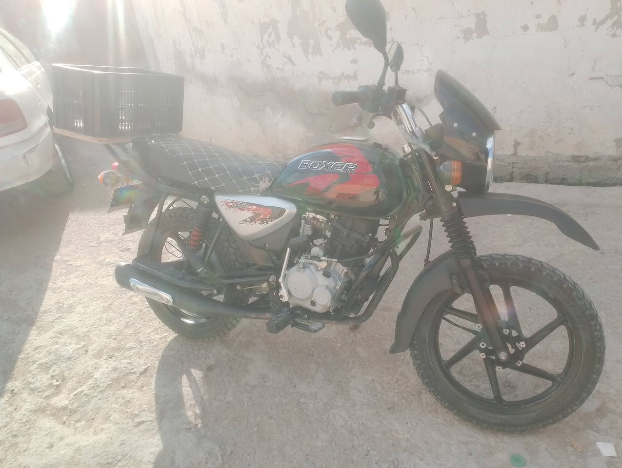 دراجة بوكسر 2023مرقم وكامل الاتصال *********** عنوان ناحية الوجيهية
