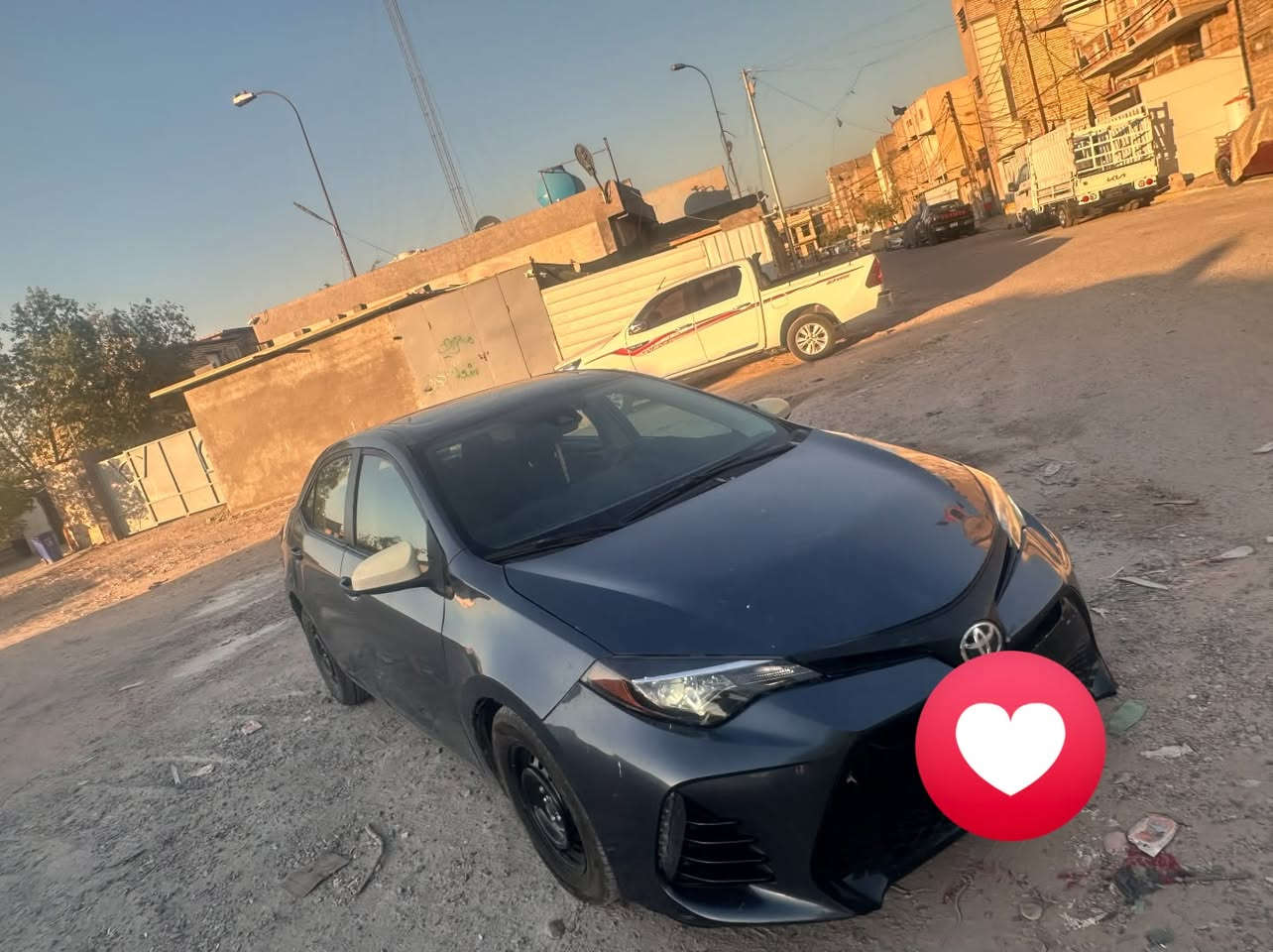 كورلا 2019 
Le 
للبيع 
مواصفات ال le المعروفة 
زياده عليه فتحة سقف 
وتدفئة ستيرن + كشنات 
ماشية 64 الف كيلو 
ممشا حقيقي 
االسيارة بيها كذا قطعة صبغ 
ابيعها مصبوغة حزام 
سونار موجود 

السعر 
104💲💰 وبيها مجال بسيط 

للتواصل 

***********
