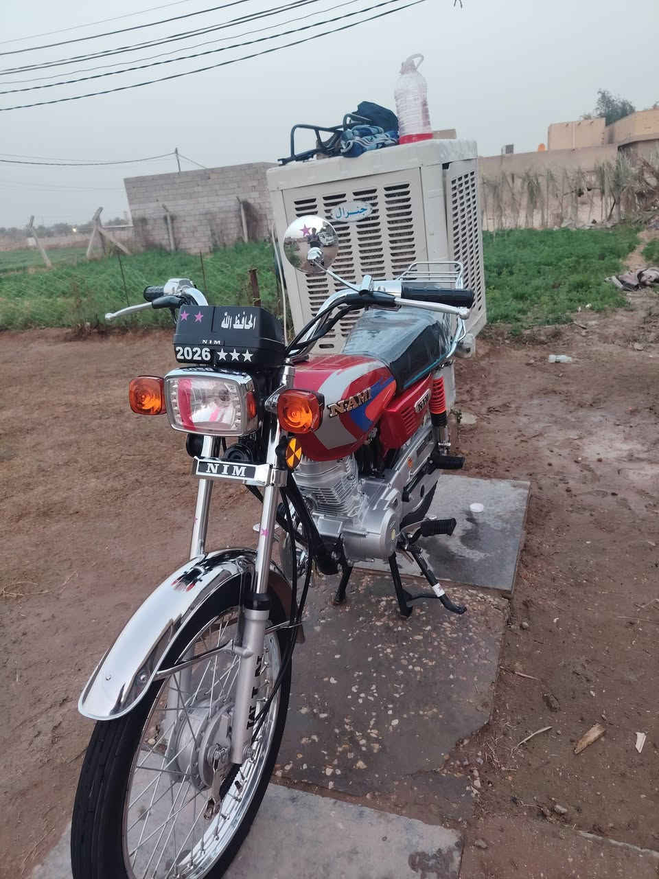 دراجه للبيع نامه امتياز مديل 2026 اوراق سكنر سعره 750وبيه مجال المكان بل قاسم  ***********
