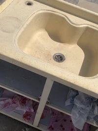 كاونتر • مرمره • حوض منفصل