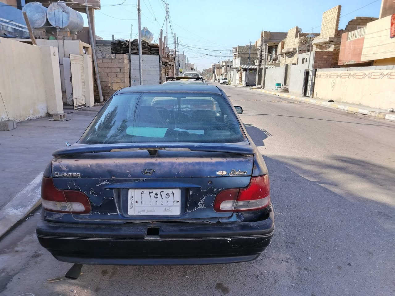 السلا م عليكم النترا دمعة موديل ٩٥ سيارة بلاديه صدر جديد مكينه بيها بخار كير عادي جديد رقم بغداد بسمي
سعر 25   وبيها مجال
***********
