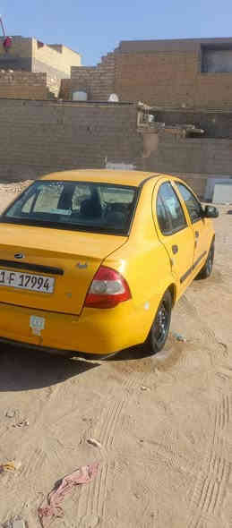 السلام عليكم طيبه 2015 السياره جديده ومكفوله فقط باب عكس السايق مرشوش بدون قطره صبغ صدر جديد تخم تاير بجيس. شرط ترايك 200. المكينه بيها بخار سبب الدهن اللله شاهد. تخم تاير ويل جددد. السياره جاهز كبل للشارع.  سعرها 37 وبيها مجال. تحويل ثاني يوم.  الموشراي لايكسر بحلال العالم والسوك كلشي بي.  الله يرزق الجميع.  مكاني كربلاء لاسكان العسكري 0771 792 0309
