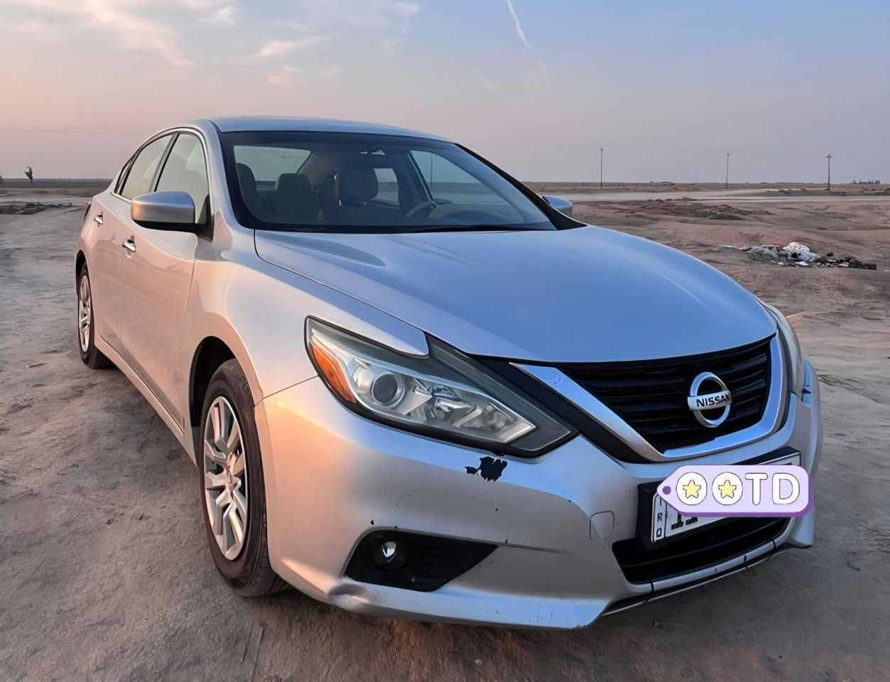 السلام عليكم
نيسان التيما خليجي ١٧ مكفول
لون رصاصي فضي ( الداخل لونين بيجي واسود)كير ومحرك كفالة عامة شرط فحص جهاز
 تبديل دهن كير مستمر كل ٥٠ الف كيلو
مواصفات s 
تشغيل عن بعد 
بصمة تشغيل
نظام sport
السيارة بأسمي 
هزة جديدة شهر التاسع
سنوية 2030 
رقم دولي بغداد
غرامات صفر دينار 
السعر 135 وبيها مجال بسيط حك الجية
مكانها صلاح الدين- الضلوعية 
***********
