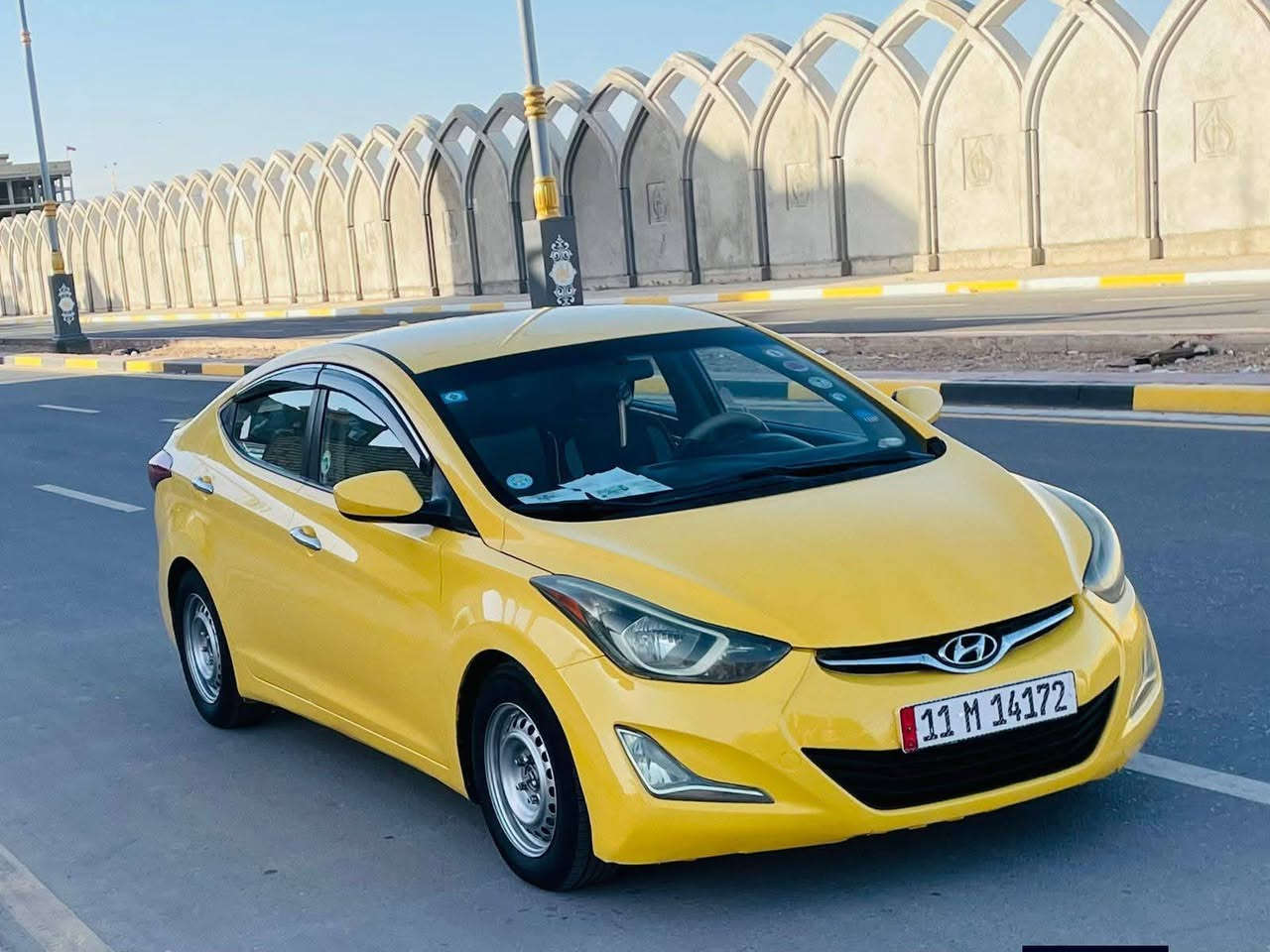 سلام عليكم البيع هونداي إلنترا موديل 2016 وارد امريكي حادث بنيد فقط بدون دواخل شرط سونار كلها اليبل واحد سيارة جديدة وجاهزة من كلشي تبريد ثلج حدادية تخم تاير كير ومكينة 1800  دوش مكفولات سيارة احله من صور السعر ٩٠ لاستفسار علا رقم ‏‪***********‬‏مكان ناصريه كربلاء
