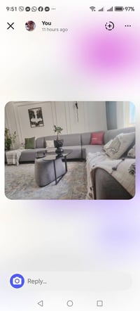 كنب زاوية • ترابيزة وسط • جديد