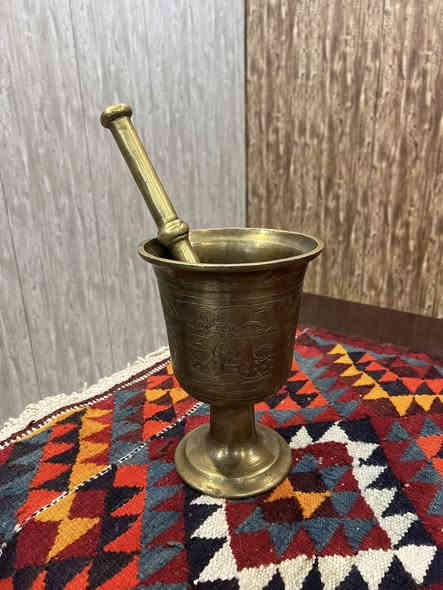 هاون جوبراني قديم منقوش قياس 25سم
السعر على الخاص ***********
