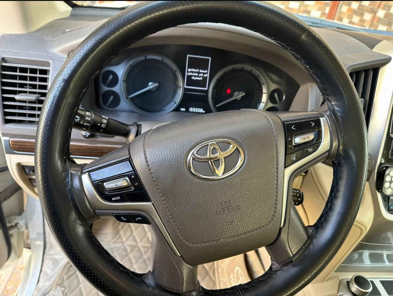 السلام عليكم
لاندكروزر للبيع او المراوس 
الموديل 2019
اللون ابيض
المحرك 8 سلندر
فول مواصفات 
تحكم استيرن جهتين
ديشبول لكزز
كاميرات محيطيه
دبل ماوس 
كشن كهرباء 
وبعد بيها هواي مواصفات 
السعر 490 وبيها مجال قليل 
ملاحظه السيارة مكفوله عدا الدعاميه الاماميه مبدله


**إذا كنت صاحب هذا الإعلان وتريد حذفه لأي سبب، رجاءا أرسل رسالة إلى الدعم الفني**