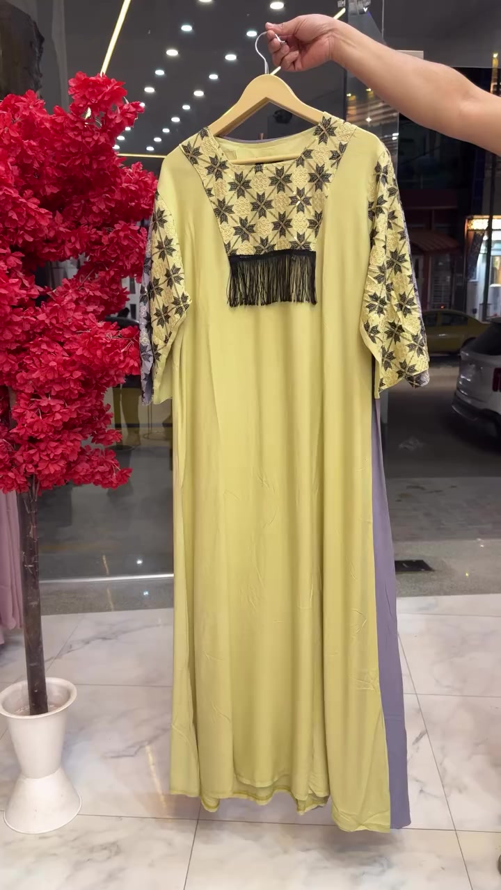 ✨ ازياء فــيّ 

✨الموسم الصيفي
🌼 دشداشة كشمير 
القياسات :- L-XL-XXL-XXL

متوفر بالألوان:-
💥السعر 🔥

📍 الديوانية عفك مقابل مول الحافظ 
🚚📦 التوصيل لكل المحافظات ٥٠٠٠

💬 أي لون تختارينه لجمالك؟ 🤍

#ملابس_نسائية #أزياء_2025


**إذا كنت صاحب هذا الإعلان وتريد حذفه لأي سبب، رجاءا أرسل رسالة إلى الدعم الفني**