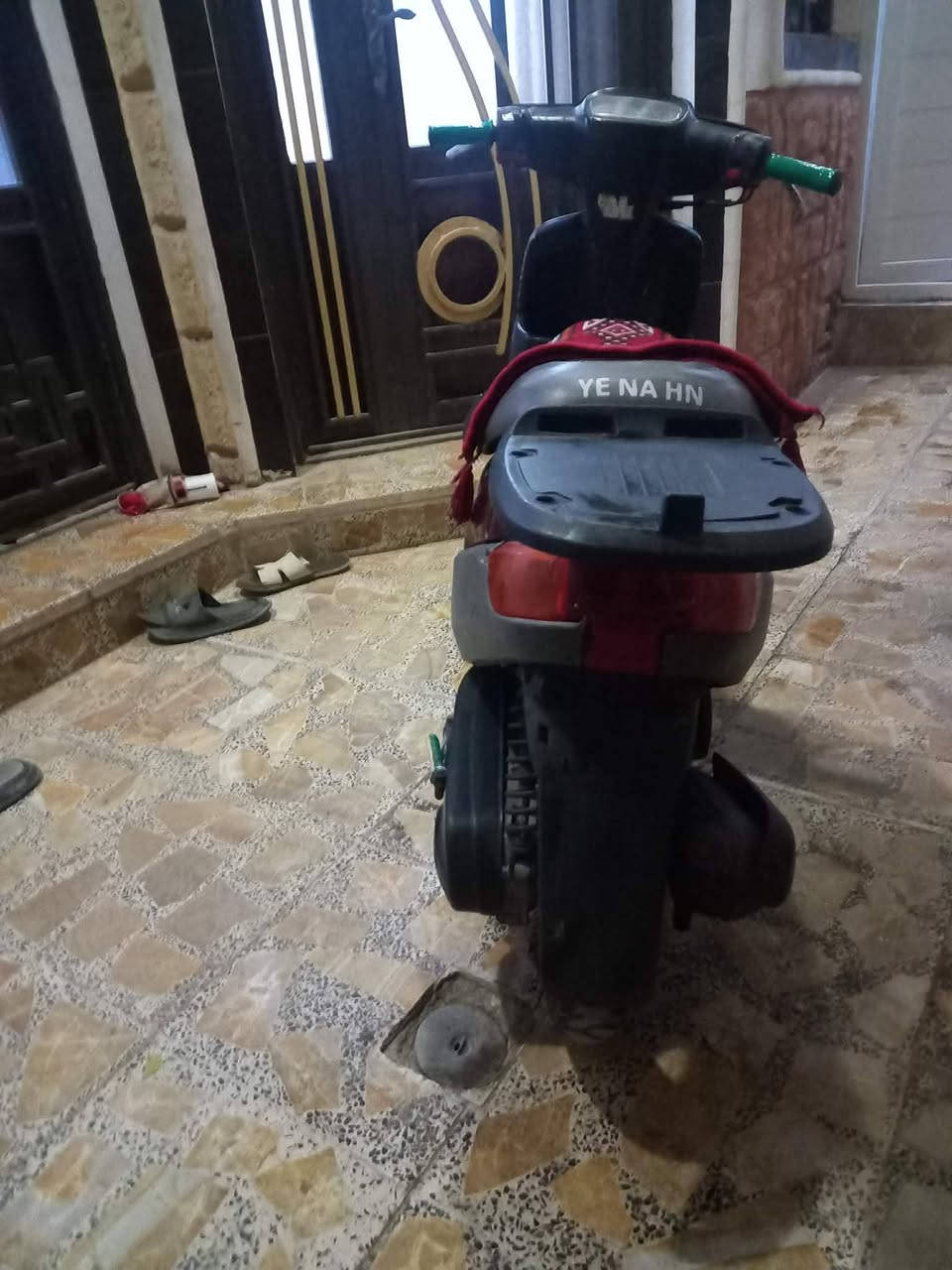 السلام عليكم دراجه بطه 2003لبيع نضيفه محرك ناعم شاصي مكفول وياله تأيرات جدد بلادي دراجه كهربائيه شغاله هورن كلوب اشاير مابيه صوت كير وروله شلعه معدل السعر 275وببه مجال الاستفسار مراسله الصفحه او الرقم ***********
