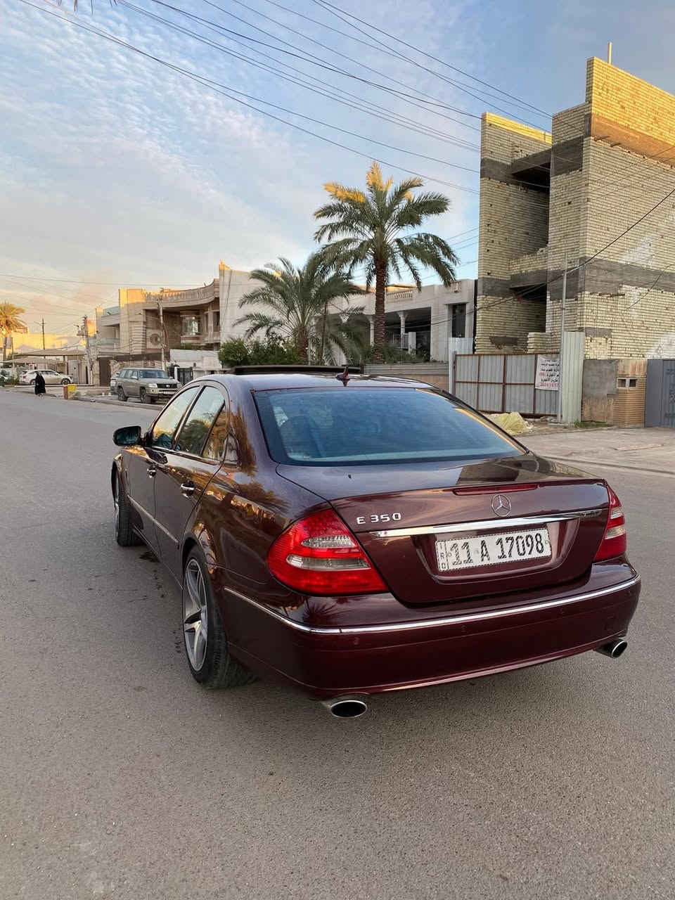 مرسيدس E350 تم عيون موديل 2007
(السعر140وبيها مجال بسيط ) للبيع فقط ⭕️ ⭕️⭕️⭕️⭕️

سيارة وارد امريكي مكفولة من ضربة لون ماروني   

ماشية 170 الف 

تفاصيل

1_ بصمة⁩   

2_محرك 6 سلندر  + كير مكفولات   ⁦

3_تبريد قطعتين  ⁦

4_كروز سرعة

5_مراية داخلية+جانبة عاكسة ⁦

6_تحكم ستيرن ⁦

7_ شاشة   

8_فتحة سقف  

9_مري شفط 

10_كشنات كهرباء+ خزن ذاكرة  

11_ لدات الداخلية  

12_ انارة ترحيب

13_شاشة اعطال

14_ بردة كهرباء 

15_انظمة قيادة 

16_ سستم صوت harmen kardon+ دمام خلفي 

17_لايت زنون بلادي  

18_ويل 19 AMG تو سايز  +تخم تاير جديد⁦

20_حساس مطر

21_هزة وفحص جدد

22_كشنات هيتر +تبريد 

23_تبريد ثلج   

24_حساسات امامية + خلفية

25_تبريد خلفي منفصل   

28_ستيرن كهرباء 

مكان السيارة بغداد 

للاستفسار ***********
