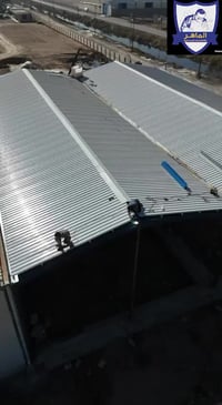 جانب من اعمال تنصيب جملونات ومخازن في بغداد منطقه الجرف  أنشاء مخازن ع...