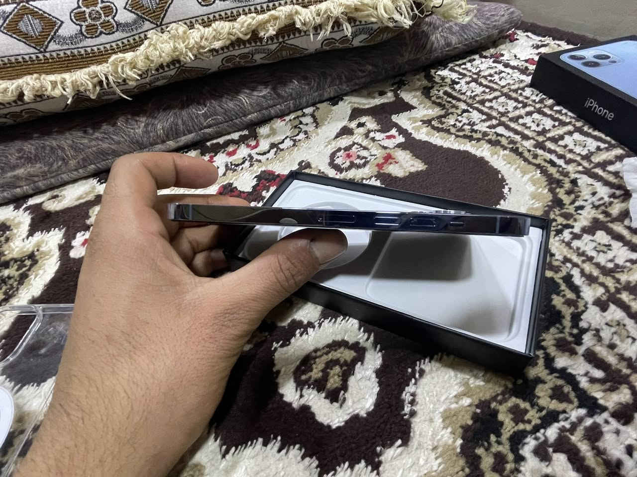 سلام عليكم ١٣ برو ماكس لبيع بطارية ٩٧ ذاكرة ٢٥٦
سعر ٧٠٠بي مجال بسيط ***********
