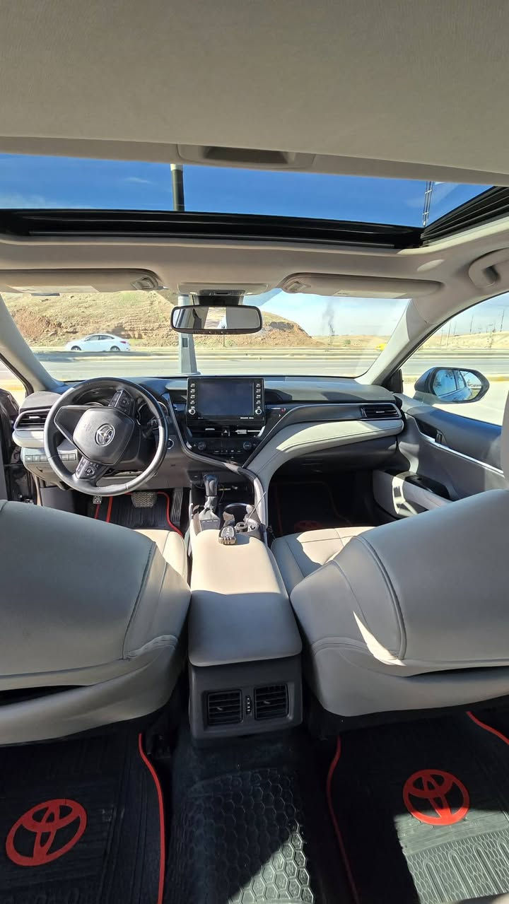 كامري  ٢٠٢٤ SE بلاص فول
رقم  كركوك دولي باسمي تحويل ثاني يوم 
ماشيه ٢٣
محرك ٤ سلندر ٢٥٠٠
مواصفات 
بصمة
تشغيل عن بعد 
داخل لونين
كشن جلد  
كشن كهرباء
تبريد قطعتين 
٣ مودات قياده
ايكو* نورمال *سبورت
فتحت سقف سلايت
كامرة خلفيه 
كشنات جلد 
شاشه ابل كار بلي 
رادار امامي 
رادارات خلفيه
نقط عمياء 
تحديد مسار 
كير محرك شرط 
بجم كبس 
ضررها صبغ  جامرلغ خلف السايق 
والصندوك ورش باب خلف السايق 
بدون ايرباك
رقم الشاصي 
4T1S11AKXRU886356
وللتفاصيل اكثر هذا رقمي 
*********** واتساب 
السعر ٢٠٥ بي مجال بسيط
مكاني كركوك
