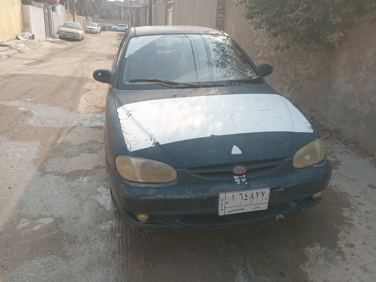 كيا سيفيا موديل 2000 ماكينه 1600 اوتوماتيك تبريد شغال سياره كل ضربه ما بيها سعر 30 ورقه وبيها مجال قليل 
 مكاني النجف الاشرف  ناحيه العباسيه المركز 
رقمي ***********
