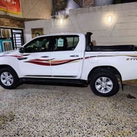 تيوتا هايلوكس فور ويل موديل 2020   كير اوتوماتيك ابيض صدفي السيارة مكف...