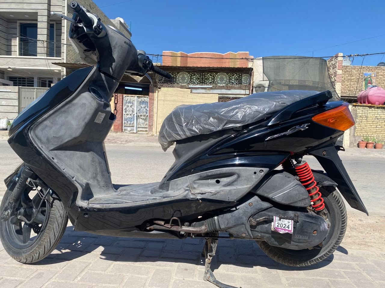 السلام عليكم سكنس فحل كابريتر الدراجة خير من الله مكينة مكفولة مكاني مدينة الصدر سعرها 800 وبيها مجال 
***********
