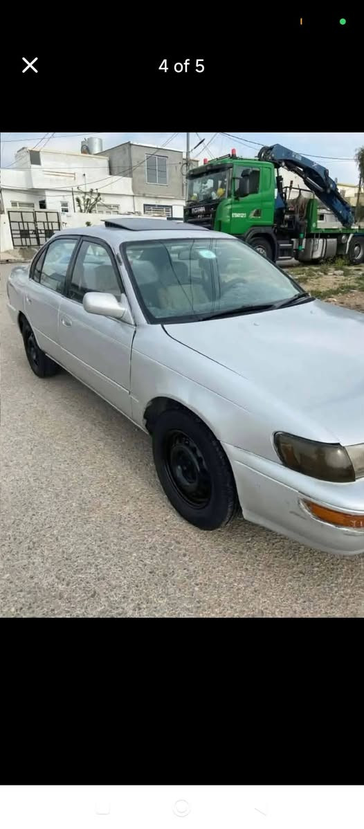 Toyota Corolla 1994
چوارجام کارەبا تەنجیل شاشەیە کارەبایات هەموو ئیش دەکات  روون و پاتری نویە تایەی خاوێنە ئارم پلاستیک هەولێر کابرێتەیە گێڕ تۆماتیک سعری ٢٥ وەرەقە شوێن هەولێر أربيل, العراق


**إذا كنت صاحب هذا الإعلان وتريد حذفه لأي سبب، رجاءا أرسل رسالة إلى الدعم الفني**