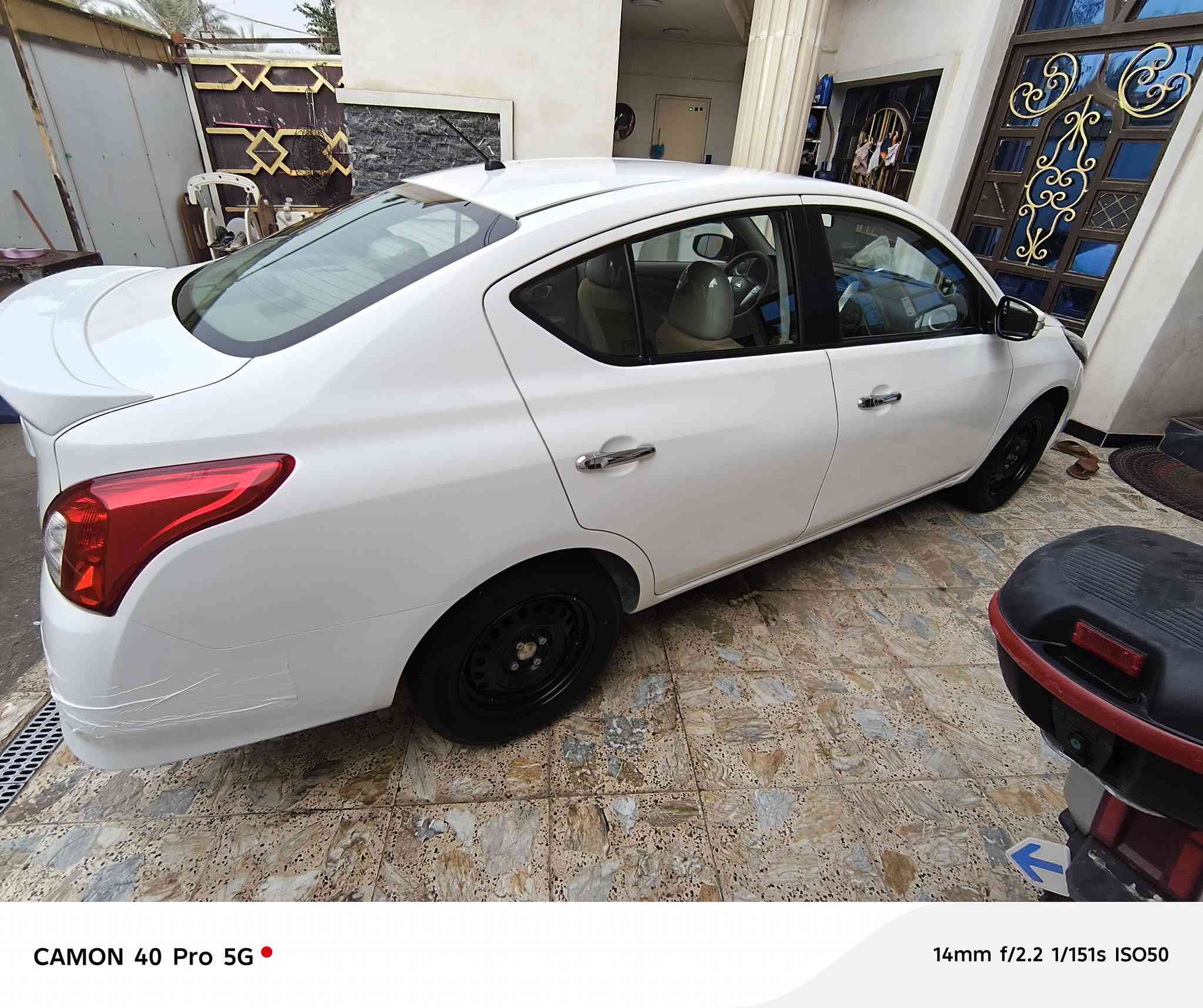 نيسان سني 2025 مصري كفالة من الضربة والصبغ فقط بارد الجاملغ الخلفي حافة الجاملغ موضح بصورة كد إصبع والباقي كفالة عامة من الزلغ رقم أربيل بأسمي تريد تحويل تىريد وكالة ماشية 30ألف السعر127 للأتصال ***********
