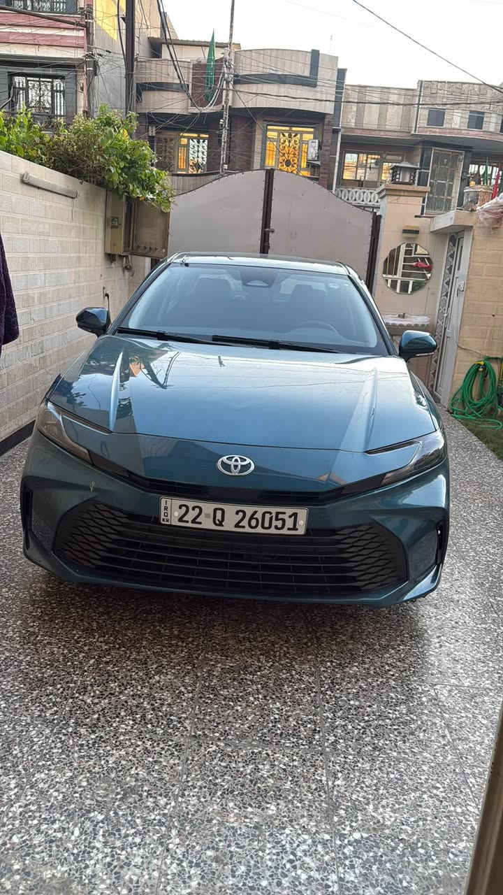 بجم كبس مرقم اربيل دخول جديد بسمي صار يومين من دخلت ورقمتها
السلام عليكم كامري 2025 هايبرد لون مميز تركوازي مواصفاتها Le جديده بمعنه الكلمه ماشيه 8 الالف  علا الشركه بجم كبس حادث جانبي بابين وجاملغ 
السعر 215 بيها مجال
مكانها بغداد الامين الثانيه 
الاستفسار ***********
