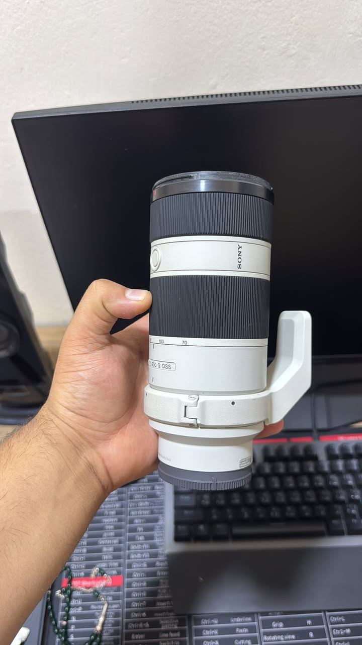 عدسة  70-200 للبيع  مستعمل شي قليل


**إذا كنت صاحب هذا الإعلان وتريد حذفه لأي سبب، رجاءا أرسل رسالة إلى الدعم الفني**