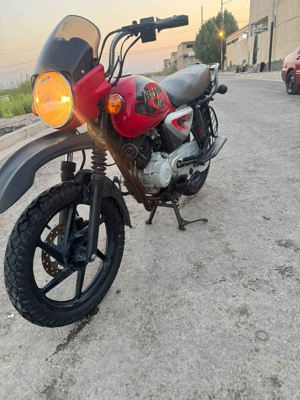 سلام عليكم
بوكسر مديل ٢٣ للبيع بدون أوراق اكفلها سرقه حلال حرام الدراجه اَمانت الله مااحجي عليها نضيفه حيل مامتعوبه مكينه ناعمه اشاير عداد كلشي شغال
العنوان بغداد شعب
السعر**1 مليون وبيها مجال حك جيتك
الاستفسار أكثر
***********
