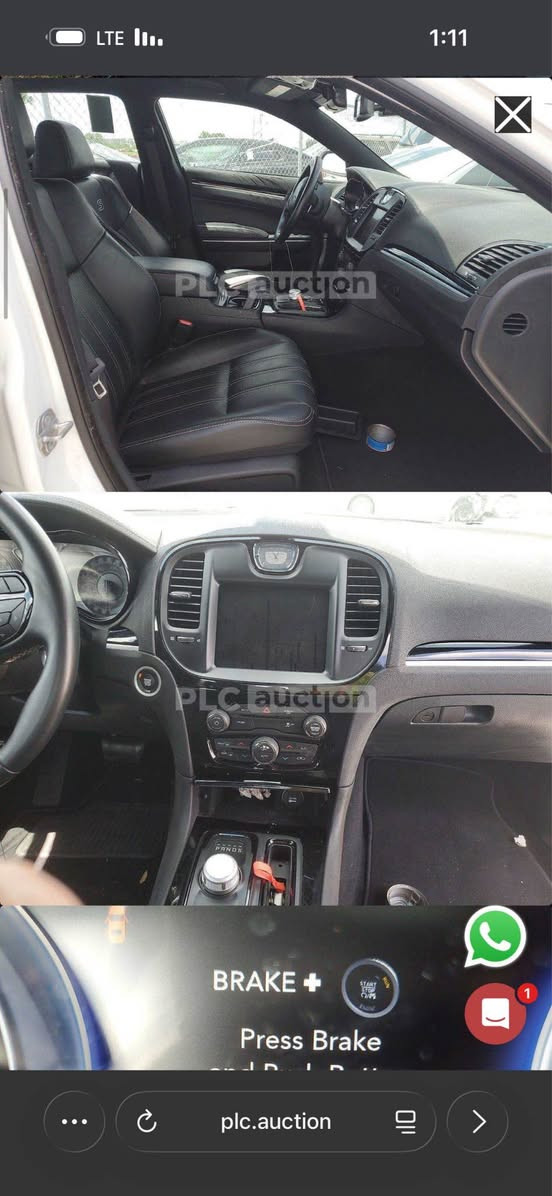 سلام عليكم 
كرايسلر 2019 للبيع بيع فقط 
موصفات s دون فتحة السقف 
حادثها بابتين جهة السايق ومبدلات بنفس اللون اصليات وربع الجاملغ صبغ بدون ايرباك 
دعامية اماميه محدثه srt
ماشيه 135 الف كيلو 
ملاحظة * الويل هذا مو وياها الويل الاصلي مالتها موجود حجم 20 ابو العنكبوت 
كلشي واضح بالصور واي استفسار ***********
مكاني بغداد الاعظمية 
السعر 250 ورقه $ بغداد, العراق
