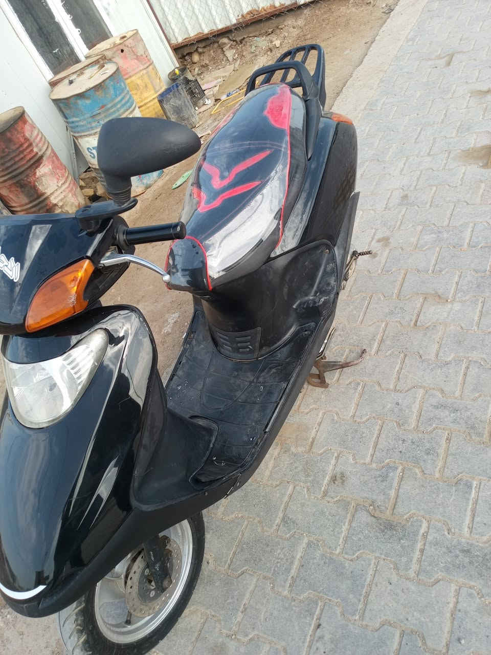 سبيسي ياباني نضيفه مكينه مفتوحة ناعمه وحلوه نكره سلف كفرات جدد ابو ختم قبق هندر  بلادي صالنصه بلاديه الدراجه جاهزة وحلوه سعرهها 450 مكاني الخاجية ***********
