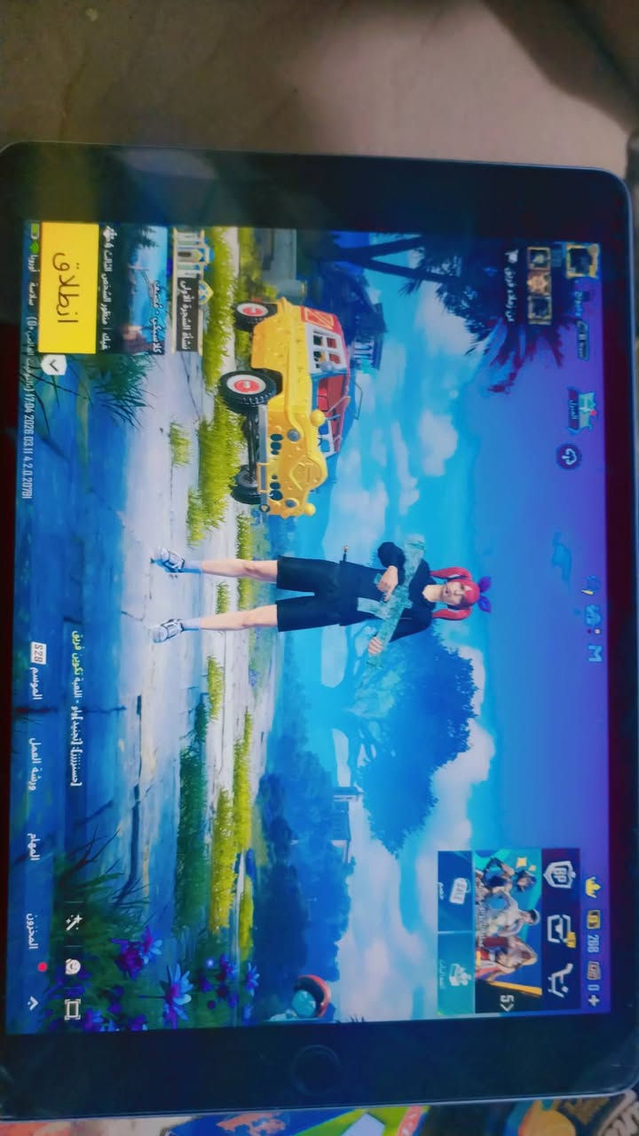 سلام عليكم
ايباد للبيع وحساب ببجي مستوه 75 لفل المجموع 61 انفور ثلجي ماكس حساب حلو مرتب سعر خاص 
ادمن اوافق


**إذا كنت صاحب هذا الإعلان وتريد حذفه لأي سبب، رجاءا أرسل رسالة إلى الدعم الفني**