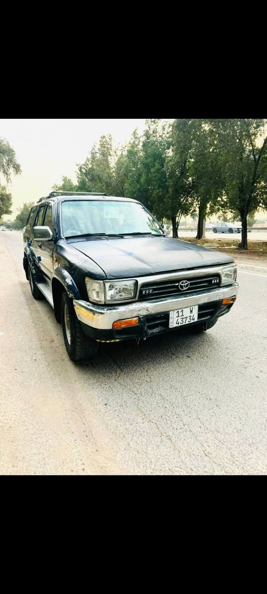 تيوتا هايلوكس سيرفر موديل 1995 سنويه لل30 مكينه وكير بطه3000 سياره بلاديه قطره صبغ مابيهصبغ مابيه هزه  جديده تخم تاير جديد السعر 45 وبيه مجال للستفسار ***********  مكاني بغداد
