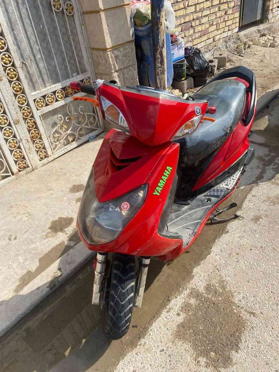 سلام عليكم دراجه سكنس لبيع بيهه فقط ولفات جيب فيتر وتعال سعر 350الف بغداد شعب حي البساتين رقم ***********
